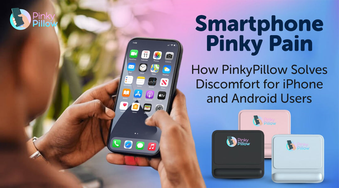 Smartphone Pinky Pain: How PinkyPillow Solves Discomfort for iPhone and Android Users